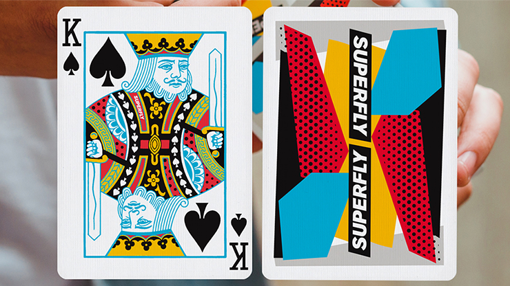 Superfly Stardust Playing Cards - Available at pipermagic.com.au
