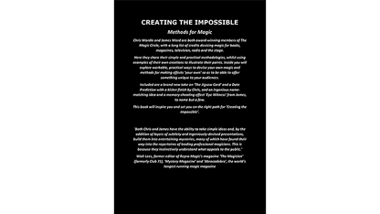 Creating the Impossible by Chris Wardle and James Ward - Book