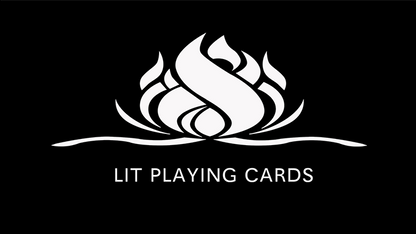 LIT Playing Cards by Michael McClure - Available at pipermagic.com.au
