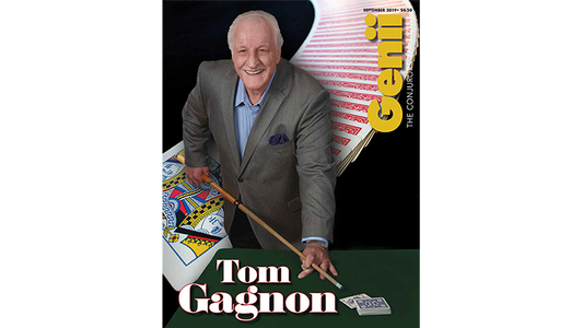 Genii Magazine "Tom Gagnon" September 2019 - Book - Available at pipermagic.com.au