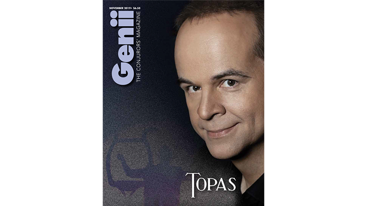Genii Magazine "Topas" November 2019 - Book - Available at pipermagic.com.au