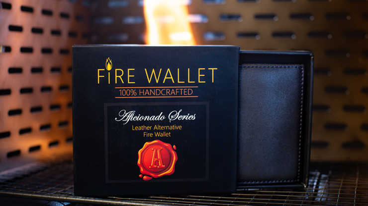 The Aficionado Fire Wallet (Gimmick and Online Instructions) by Murphy's Magic Supplies Inc.  - Trick