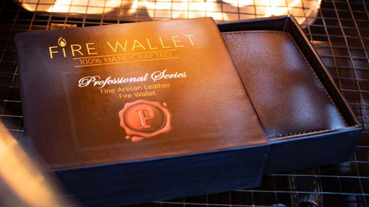 The Professional's Fire Wallet (Gimmick and Online Instructions) by Murphy's Magic Supplies Inc.  - Trick