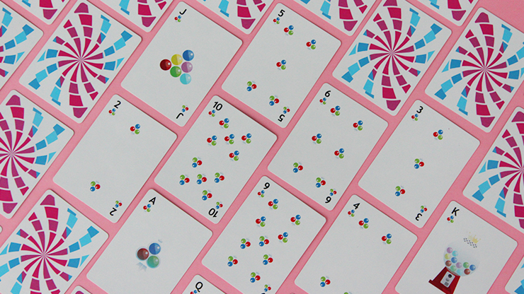 LOLLIPOP Playing Cards by FLAMINKO Playing Cards - Available at pipermagic.com.au