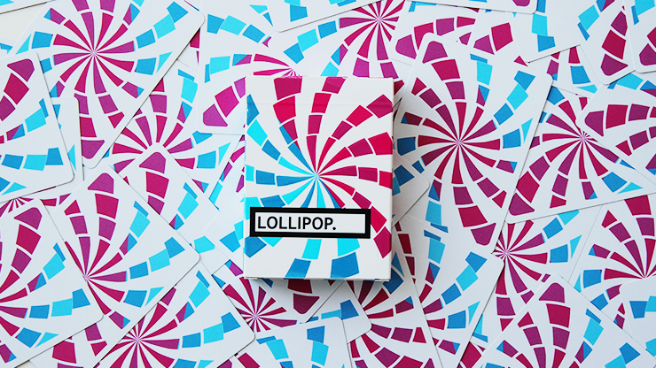 LOLLIPOP Playing Cards by FLAMINKO Playing Cards - Available at pipermagic.com.au