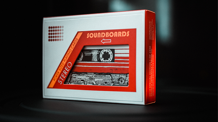SoundBoards Playing Cards by Riffle Shuffle - Available at pipermagic.com.au
