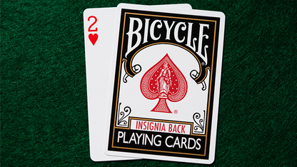 Bicycle Insignia Back (Black) Playing Cards