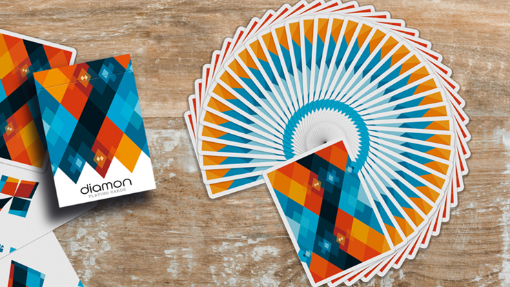 Diamon Playing Cards N° 12 Summer 2019 Playing Cards by Dutch Card House Company - Available at pipermagic.com.au