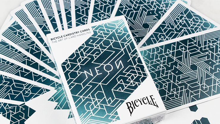 Bicycle Neon Cardistry Playing Cards - Available at pipermagic.com.au