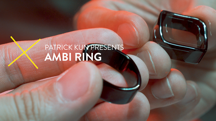 Ambi Ring Black by Patrick Kun - Trick - Available at pipermagic.com.au