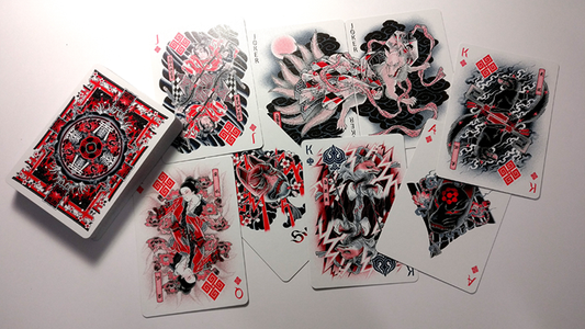 Sumi Kitsune Tale Teller Playing Cards by Card Experiment - Available at pipermagic.com.au