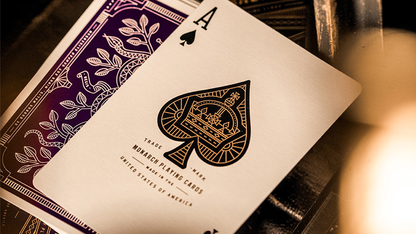 Monarch Royal Edition (Purple) Playing Cards by theory11