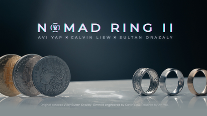 Skymember Presents: NOMAD RING Mark II (Bitcoin Silver) by Avi Yap, Calvin Liew and Sultan Orazaly- Trick