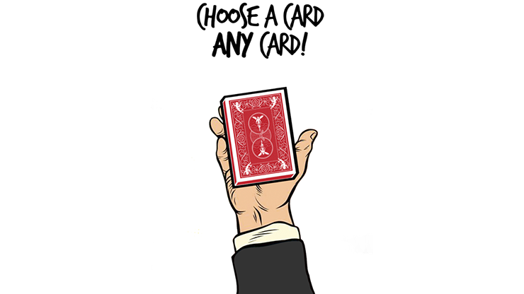 3DT / CHOOSE A CARD ANY CARD (Gimmick and Online Instructions) by JOTA - Trick