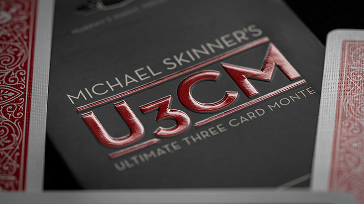 Michael Skinner's Ultimate 3 Card Monte (Red) by Murphy's Magic Supplies Inc.  - Trick