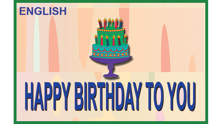 HAPPY BIRTHDAY TORN AND RESTORED (English) 25 PK. by Uday's Magic World - TRICK
