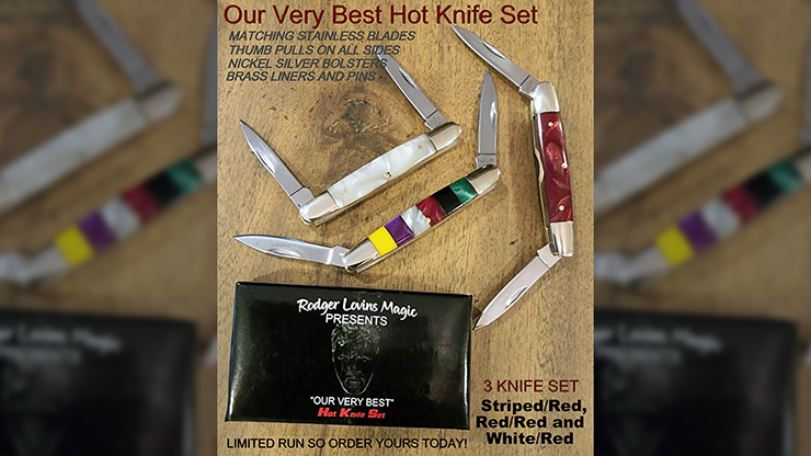 OUR VERY BEST Hot Knives Set by Rodger Lovins - Trick