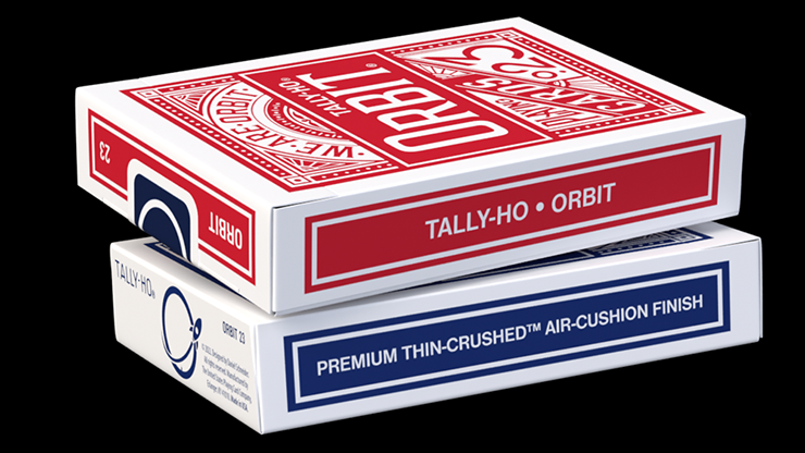 Orbit Tally Ho Circle Back (Blue) Playing Cards