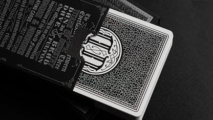 Smoke & Mirrors x Fulton (Mirror-Black) Playing Cards by Dan & Dave