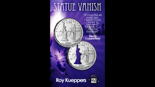 Statue Vanish (Gimmicks and Online Instructions) by Roy Kueppers - Trick