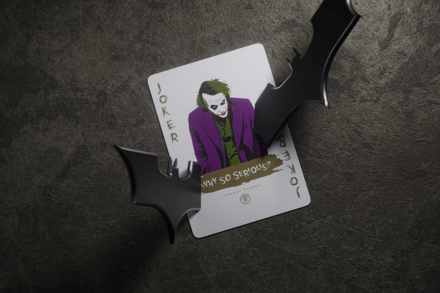 The Dark Knight Trilogy Playing Cards by theory11