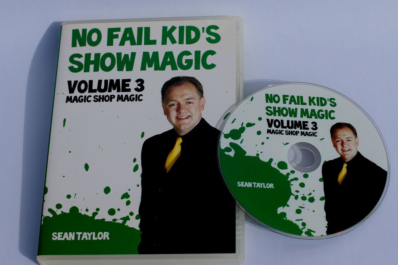 No Fail Kid's Show Magic: Vol. 3 - Sean Taylor - Available at pipermagic.com.au