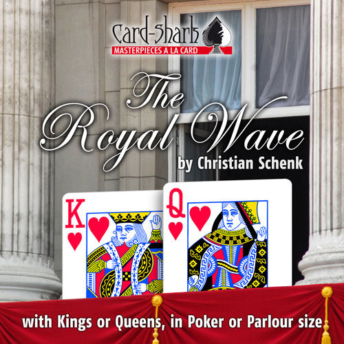 Royal Wave - Poker size - Available at pipermagic.com.au