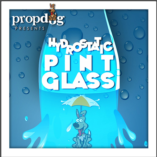 Hydrostatic Pint by PropDog - Available at pipermagic.com.au