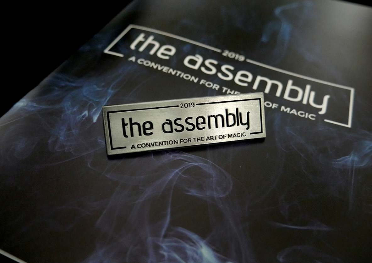 The Assembly 2019 Commemorative Pin - Available at pipermagic.com.au