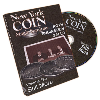 New York Coin Seminar Volume 10: Still More - DVD - Available at pipermagic.com.au