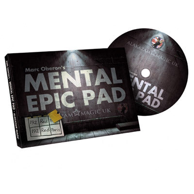 Mental Epic Pad (Props and DVD) by Marc Oberon - Trick