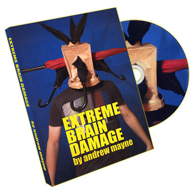 Extreme Brain Damage by Andrew Mayne - DVD - Available at pipermagic.com.au