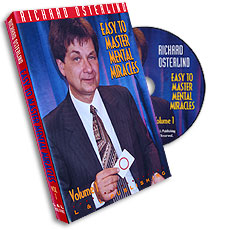 Easy to Master Mental Miracles R. Osterlind and L&L- #1, DVD - Available at pipermagic.com.au