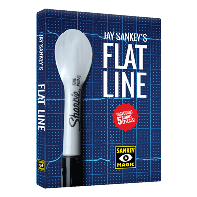 Flatline (DVD & Gimmicks) by Jay Sankey - Trick