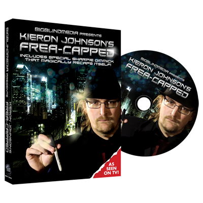 Frea-capped (DVD and Gimmicks) by Kieron Johnson and Big Blind Media - Trick