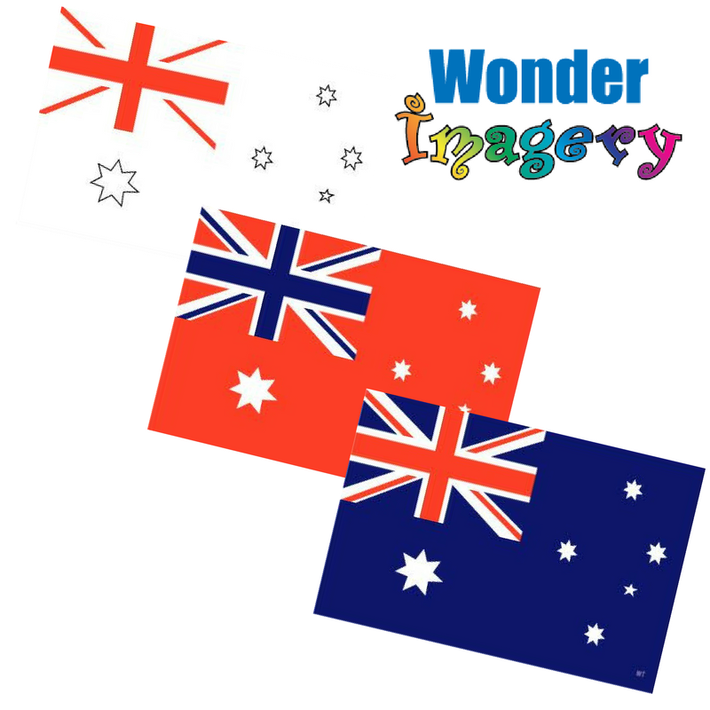 The Australian MisMade Flag by Wonder Imagery - Available at pipermagic.com.au