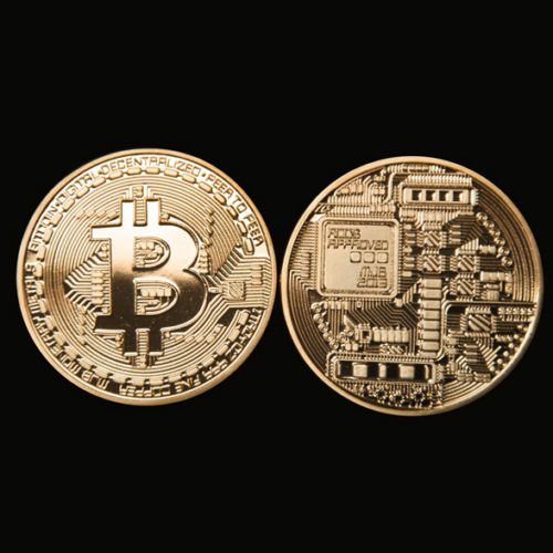 Bitcoin Medallion (Silver Dollar Size) - Available at pipermagic.com.au