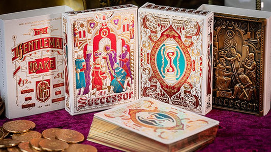The Successor Monarch White Limited Edition Playing Cards - Piper Magic