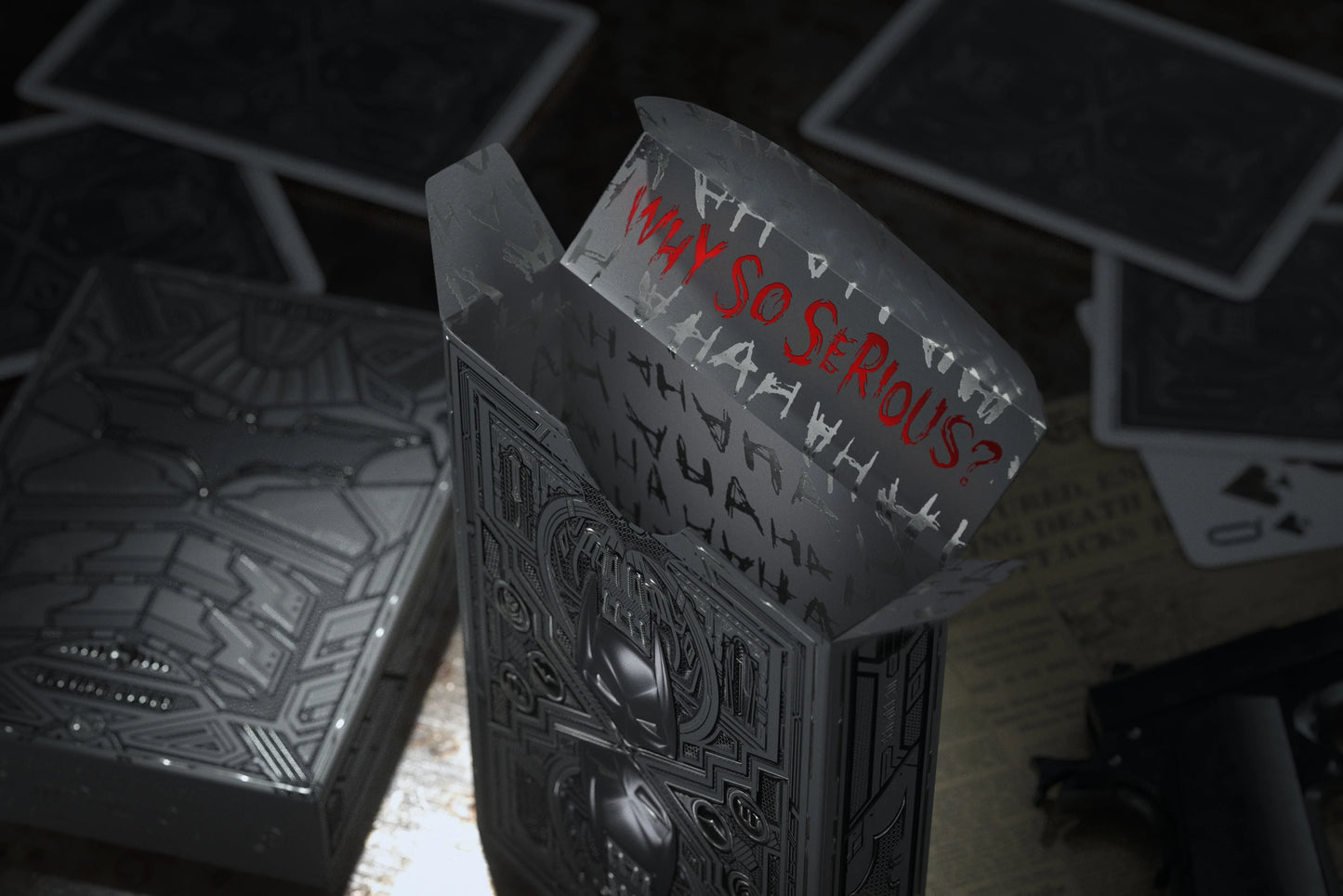 The Dark Knight Trilogy Playing Cards by theory11