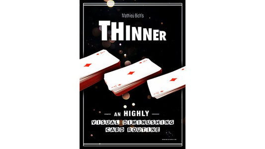THINNER (Gimmick and Online Instruction) by Mathieu Bich - Piper Magic