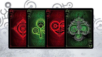 Timeless Depths (Dark Bionic Edition) Playing Cards - Piper Magic