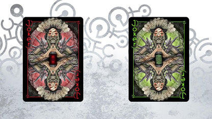Timeless Depths (Dark Bionic Edition) Playing Cards - Piper Magic