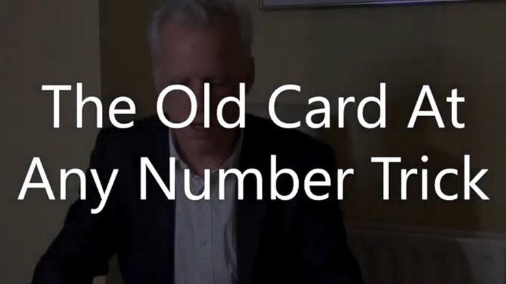 TOCAANT (The Old Card At Any Number Trick) by Brian Lewis video DOWNLOAD - Piper Magic