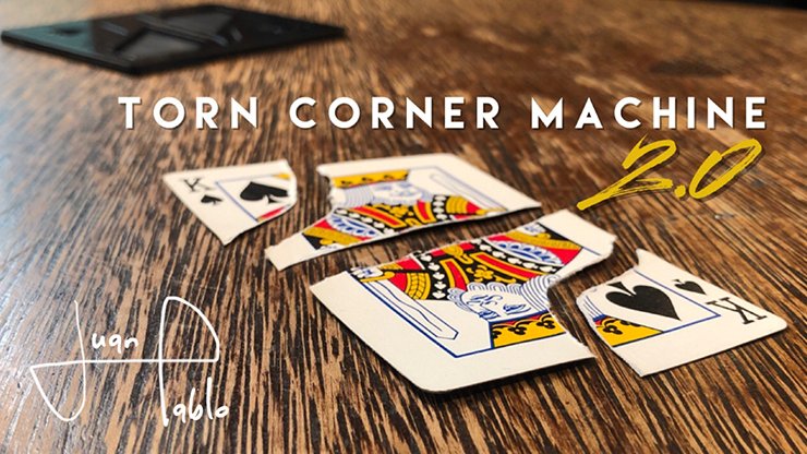 Torn Corner Machine 2.0 (TCM) by Juan Pablo - Trick - Piper Magic