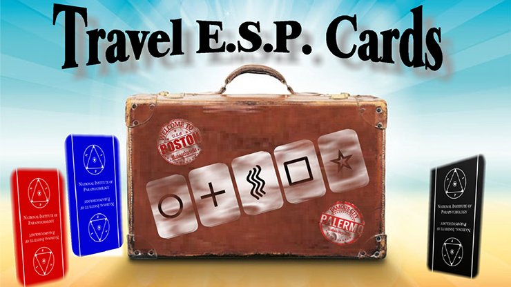 Travel ESP Cards (Gimmicks and Online Instructions) by Paul Carnazzo - Trick - Piper Magic