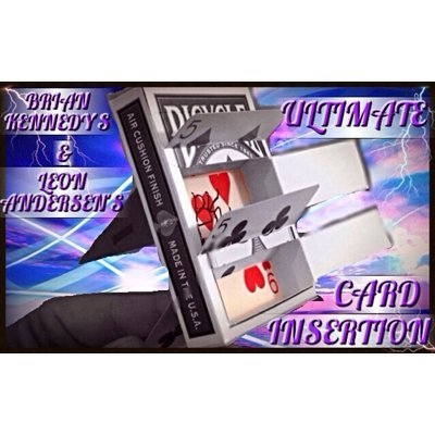 Ultimate Card Insertion by Brian Kennedy And Leon Andersen - Video DOWNLOAD - Piper Magic