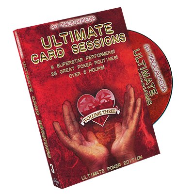 Ultimate Card Sessions - Volume 3 - Ultimate Poker Edition - DVD - Piper Magic
