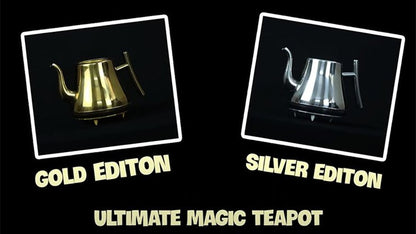 Ultimate Magic Teapot GOLD by 7 MAGIC - Trick - Piper Magic