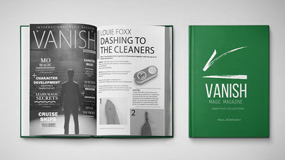 VANISH MAGIC MAGAZINE Collectors Edition Year Five (Hardcover) by Vanish Magazine - Book - Piper Magic