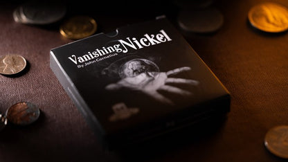 VANISHING NICKEL (Gimmicks and Online Instructions) by John Cornelius - Trick - Piper Magic